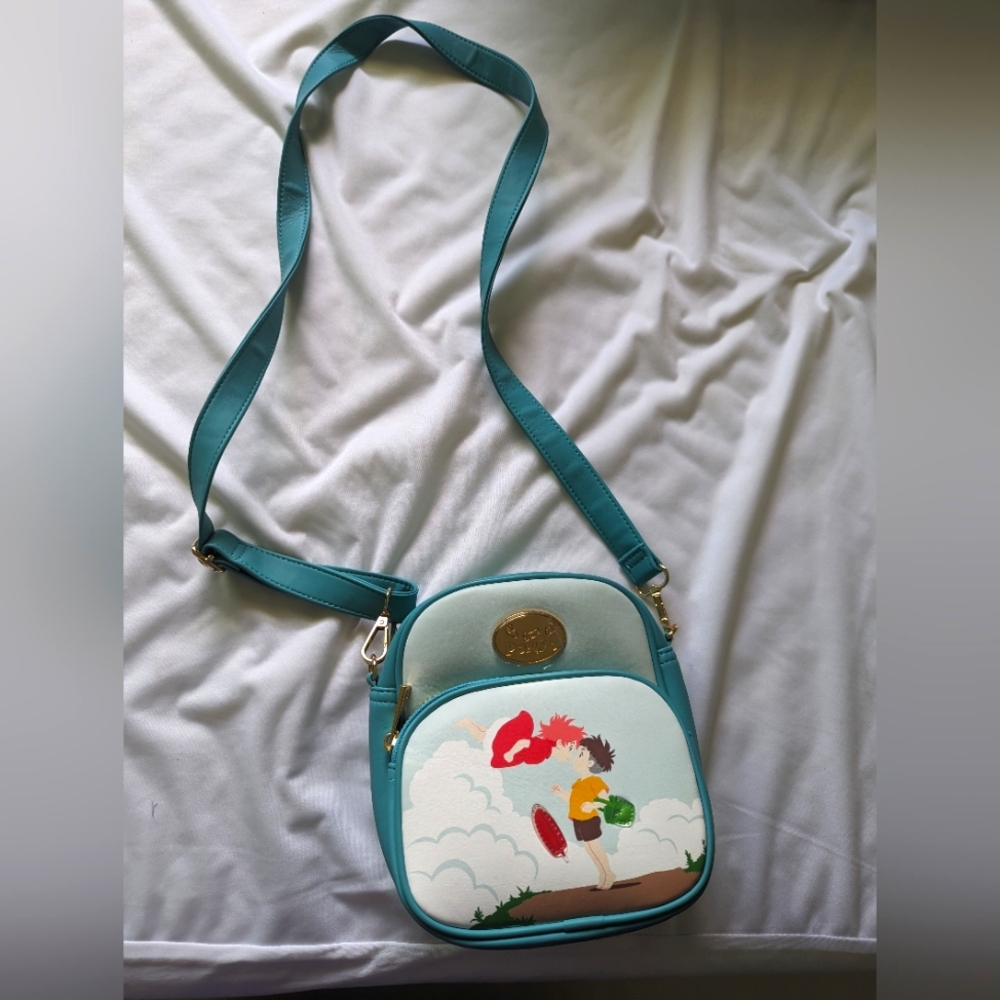 Studio Ghibli Ponyo Sosuke & Ponyo Crossbody Bag